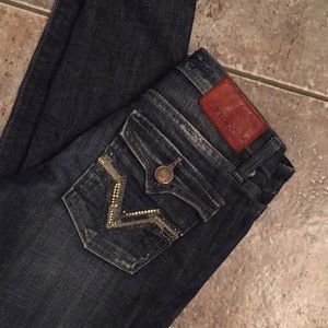 Vigoss Skinny Fit Jeans With Flap Pocket